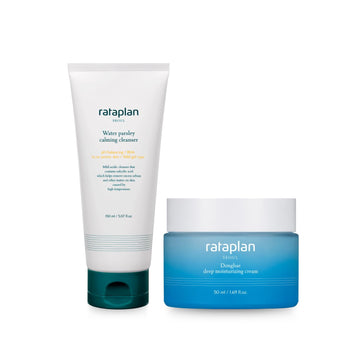 Rataplan Water Parsley Calming Cleanser & Donghae Deep Moisturizing Cream