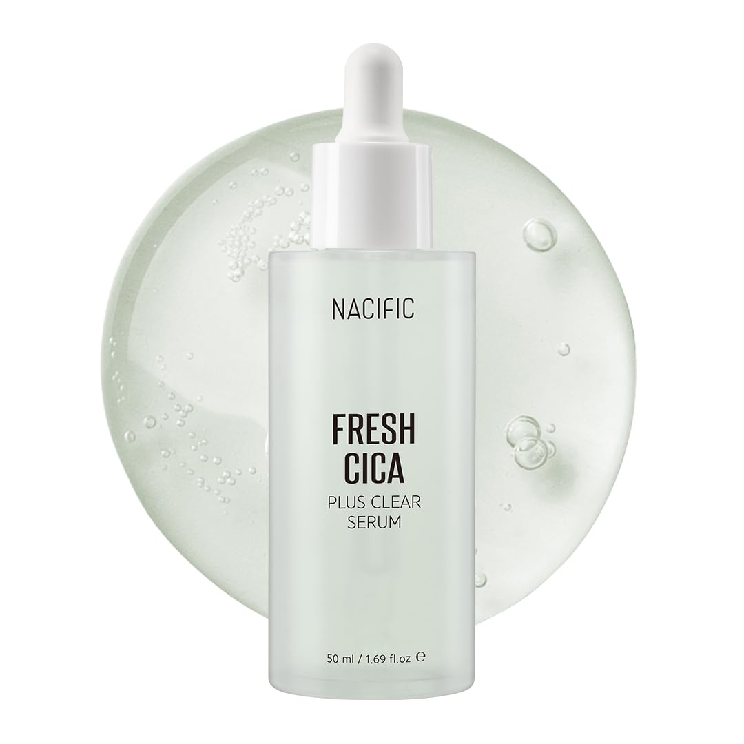 Nacific Fresh Cica Plus Clear Serum 50Ml 1.69Fl.Oz Centella Asiatica Calming Asiaticoside Soothing Relief Madecassic Hydration Skin'S Moisture Barrier Korean Skincare For All Skin Types