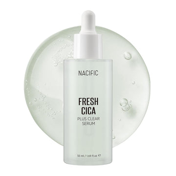 Nacific Fresh Cica Plus Clear Serum 50Ml 1.69Fl.Oz Centella Asiatica Calming Asiaticoside Soothing Relief Madecassic Hydration Skin'S Moisture Barrier Korean Skincare For All Skin Types