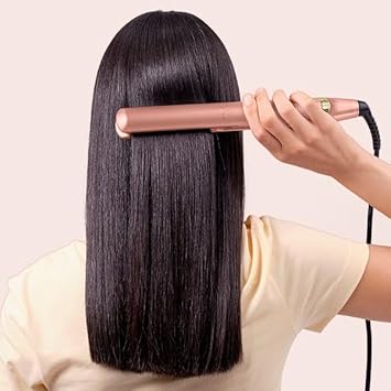 Babyliss Rose Gold Hair Straighteners - Ceramic Plates For Smooth Styling, Multi-Voltage Worldwide Use, Ultra-Fast 15 Second Heat Up, 3 Heat Settings Up To 235°C, 2598Bu