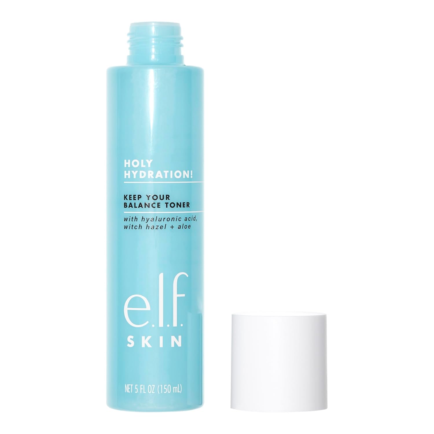 E.L.F. Keep Your Balance Toner, Gentle, Refreshing, Removes Makeup & Impurities, Hydrates, Cleanses, Soothes, Infused With Hyaluronic Acid, Witch Hazel And Aloe, 5.07 Fl Oz : Beauty & Personal Care