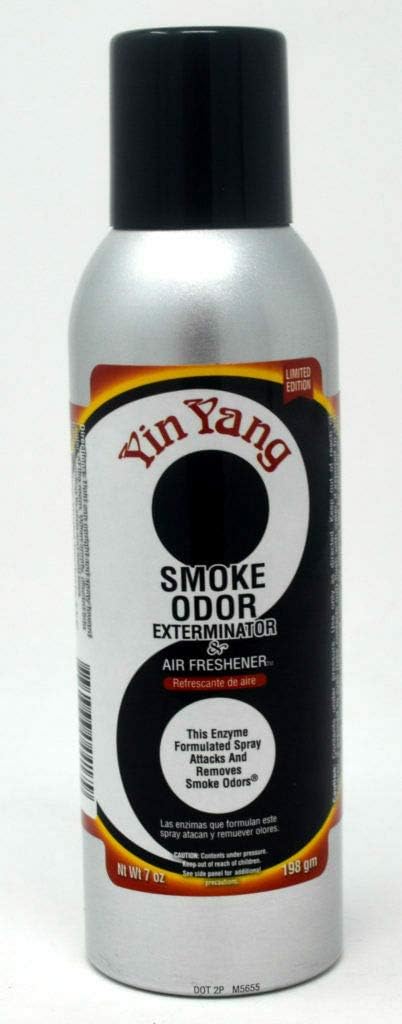Smoke Odor Exterminator Air Freshener Spray 7 oz (Yin Yang) : Health & Household
