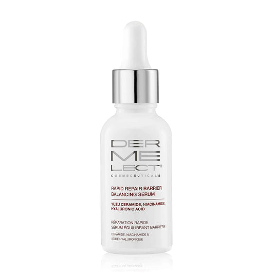 Dermelect Cosmeceuticals Rapid Repair Barrier Balancing Serum – Super-Hydrating Treatment With Niacinamide, Hyaluronic Acid, Prebiotics, & Antioxidants For Smooth, Radiant Skin 1.0 Oz
