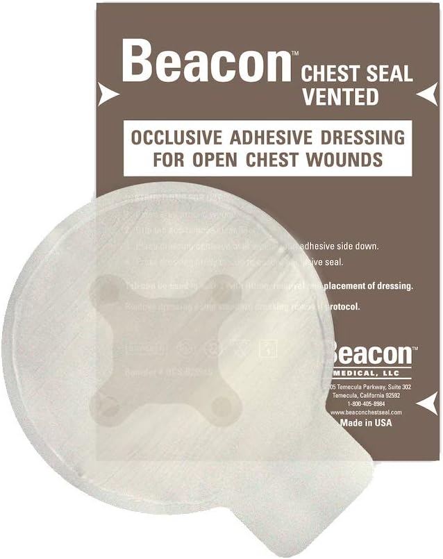 Beacon Pocket Vented Chest Seal 6" : Health & Household