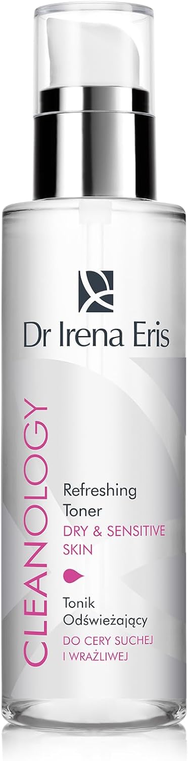 Dr Irena Eris Cleanology Refreshing Toner For Sensitive And Dry Skin 6.7 Oz : Beauty & Personal Care