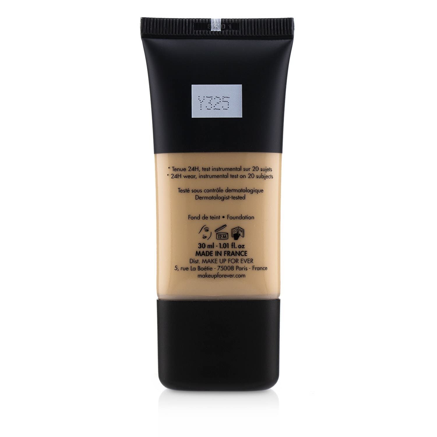 Make Up For Ever Matte Velvet Skin Full Coverage Foundation Y325 Flesh