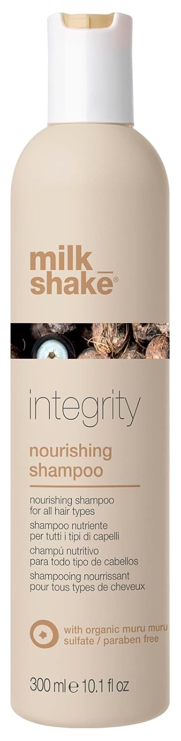 Milk_Shake. Integrity Nourishing Shampoo - Anti Frizz Shampoo With Muru Muru Butter - Paraben And Sulfate Free, 10.1 Fl Oz