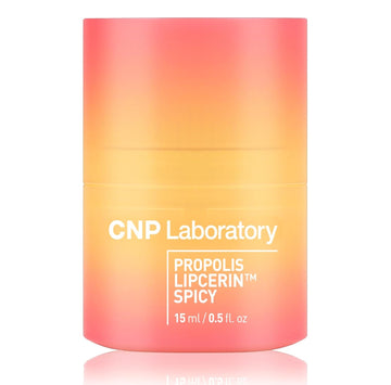 Cnp Honey Lip Plumper Spicy (0.5 Fl. Oz / 15Ml) - Propolis Lipcerin™ Spicy Flavor Lip Butter, Hydrating Overnight Manuka Lip Balm & Mask, Cooling, Plumping, Hygienic Twist Dispenser, Korean Skin Care