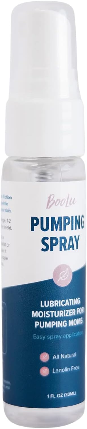 Pumping Spray - Breast Pump Lubricant - Helps with Sore Nipples - No Need to wash Off - Lanolin Free