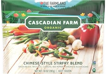 Cascadian Farm Organic Frozen Chinese-Style Stirfry Blend, Frozen Vegetables, 10 oz