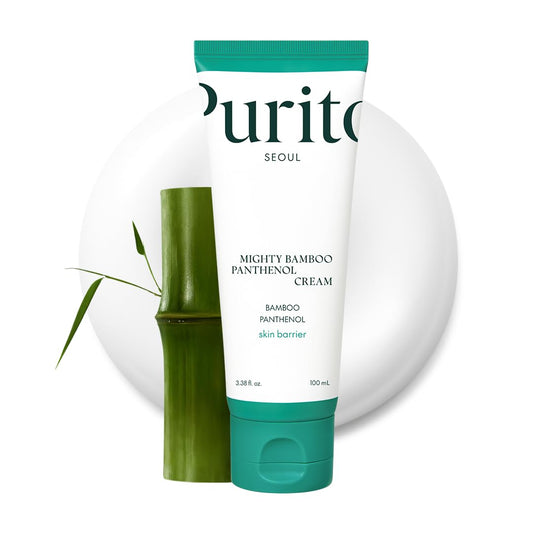 Purito Centella Unscented Serum & Mighty Bamboo Panthenol Cream Glow Duo Glass Skin Duo Set