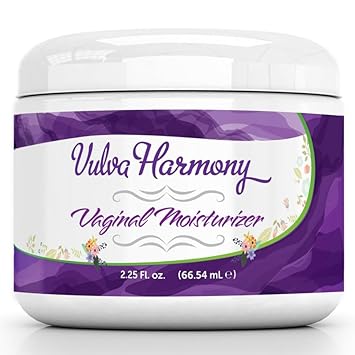 Bloom Krans Vulva Harmony Moisturizer - Vaginal Moisturizer for Women | Dryness, Vaginitis, Itch Relief & Menopause | Vulva Cream for Intimate Feminine Care & Health, No Estrogen Cream, pH5.5, 2.25Oz