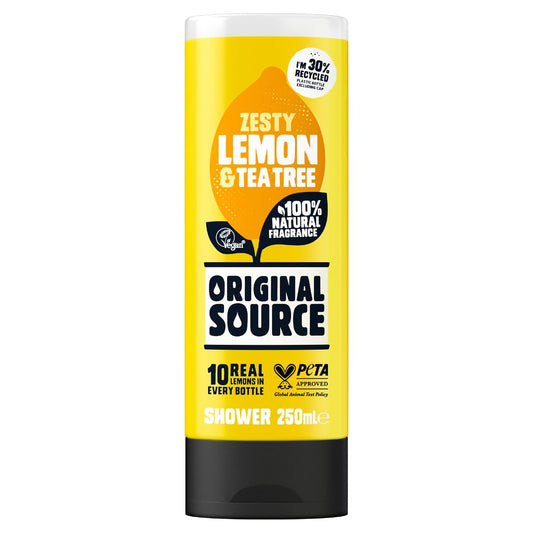 Original Source Lemon And Tea Tree Shower Gel, 250Ml