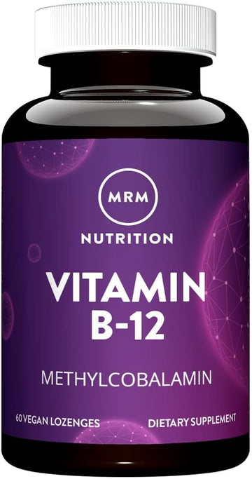 MRM - Vitamin B-12 (sublingual tabs - Methylcobalamin) with Folic Acid 60 tabs