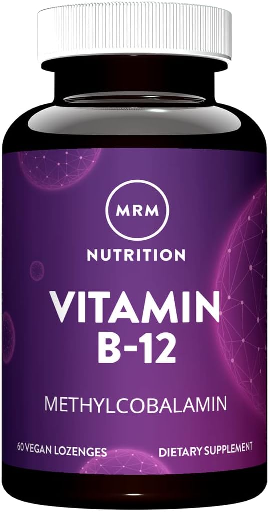 Mrm - Vitamin B-12 (Sublingual Tabs - Methylcobalamin) With Folic Acid 60 Tabs
