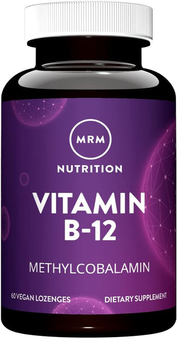 Mrm - Vitamin B-12 (Sublingual Tabs - Methylcobalamin) With Folic Acid 60 Tabs