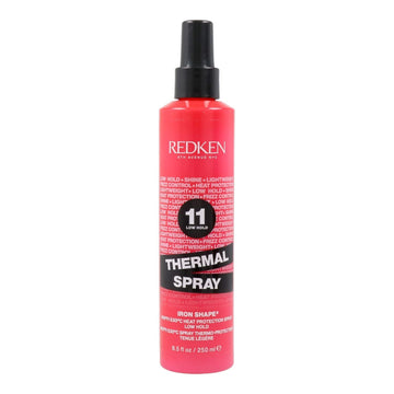 Redken Thermal Spray 11 Low Hold | Thermal Smoothing Holding Spray | For All Hair Types | Provides A Smooth, Silky & Frizz-Free Blow-Dry Finish | Mild Control | Protects Against Heat Damage | 8.5 Oz