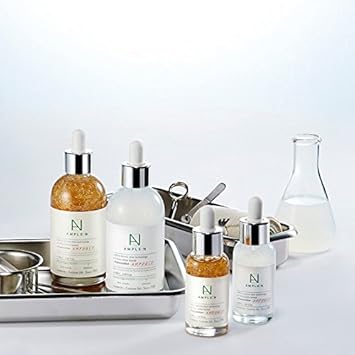 Coréana Ample:N Hyaluron Shot Emulsion – Korean Hyaluronic Acid Moisturizing Face Emulsion - Deep Nourishment And Strengthening Skin Barrier - Face Lotion To Smoothen Skin Texture, 4.39 Fl.Oz