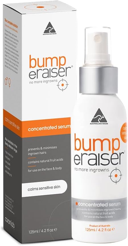 Bump Eraiser Concentrated Ingrown Hair Serum 125Ml For Ingrown Hair Treatment, Razor Burns And Razor Bumps
