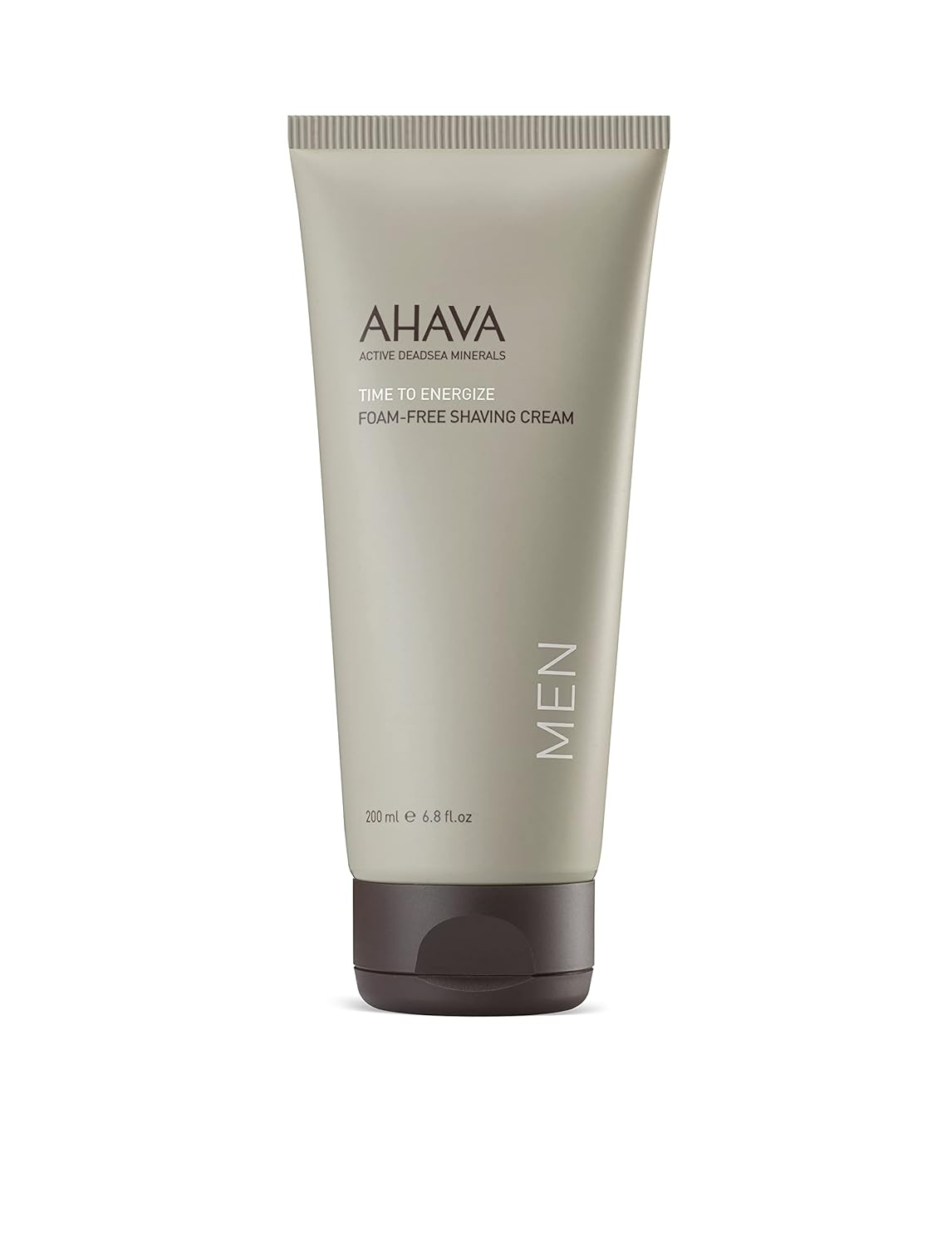 Ahava Men'S Foam-Free Shaving Cream - Foamless Silky Shaving Cream, Closer Shaving, Soothes & Softens, Enriched With Osmoter & G-Force: Ginger Root, Ginseng, Ginkgo Biloba & Green Tea, 6.8 Fl.Oz