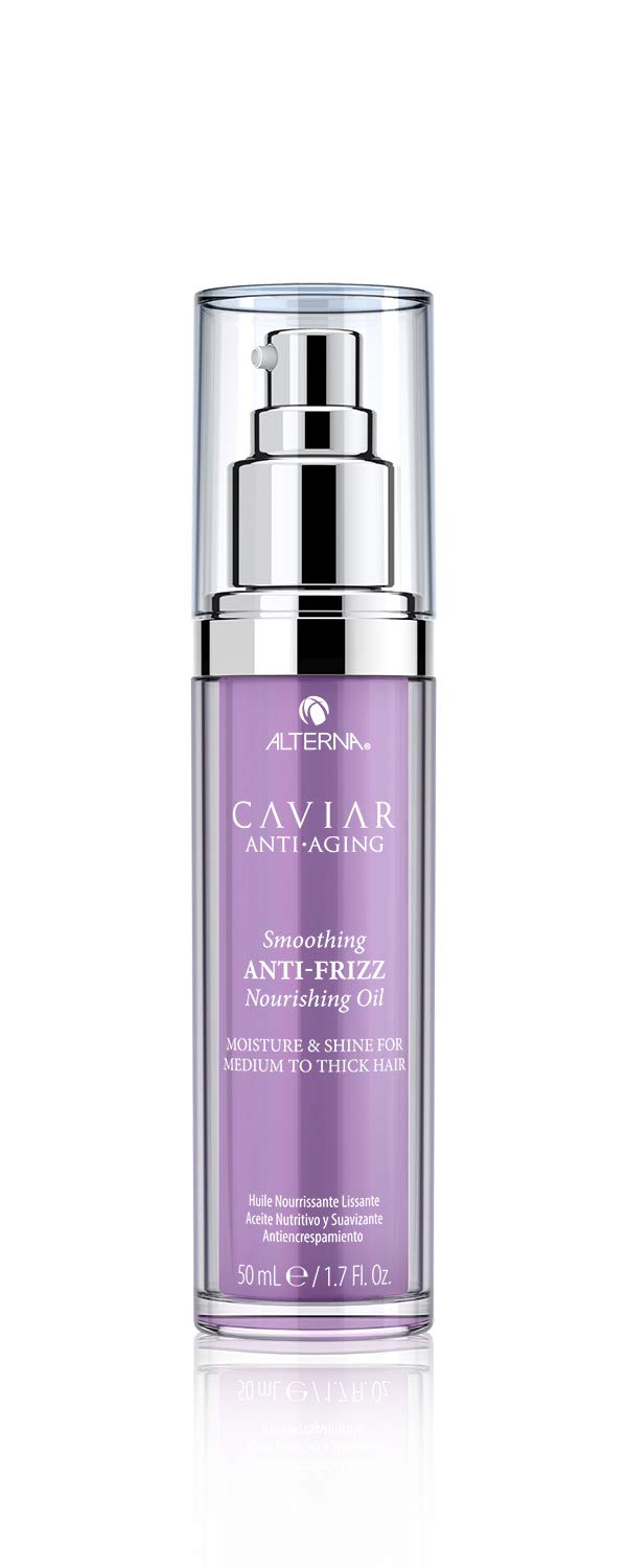 Alterna Caviar Anti-Aging Smoothing Anti-Frizz Nourishing Oil, Lightweight Treatment, Controls Frizz ,Sulfate Free-1.7 Fl Oz (Pack of 1)