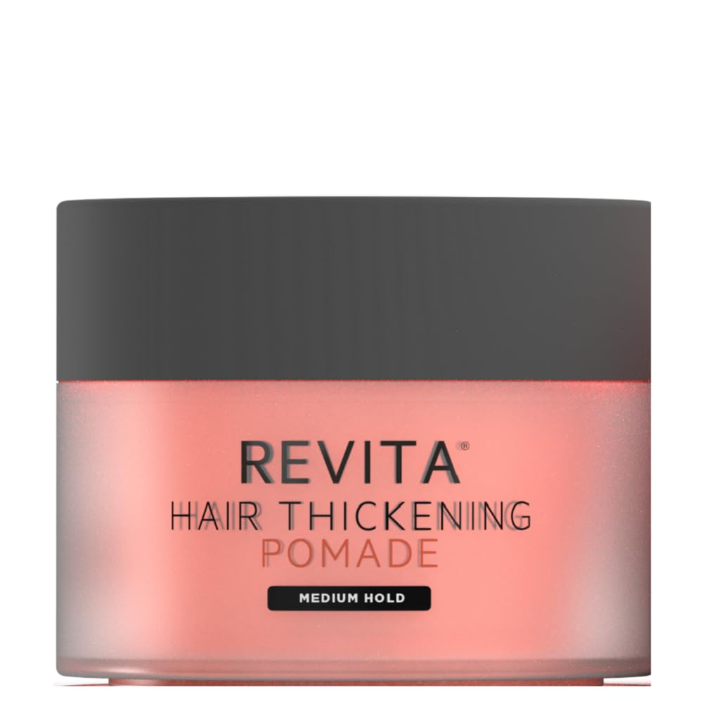 DS LABORATORIES Revita Thickening Hair Pomade, Matte Pomade for Men with Biotin, Caffeine & Beeswax, Hair Styling Cream & Hair Pomade for Men, Hair Thickening Products for Men, Packaging May Vary