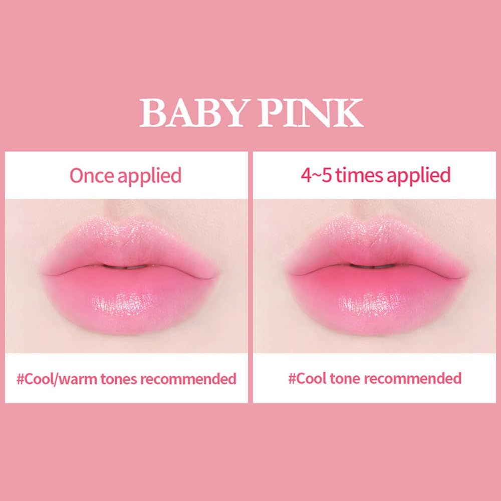 Secret Key Sweet Glam Tint Glow 3.5G 3 Color Mini Set - Long-Lasting Moisturizing Plumpy Natural Tinted Color Lip Balm For Dry Cracked Lips