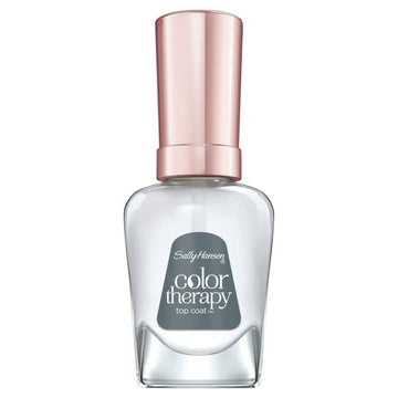 Sally Hansen Color Therapy™, Top Coat, Argan Oil, Long Lasting, Healthy Nails, Clear Nail Polish