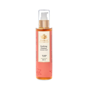 Shankara Purifying Cleanser For Women With Lavender, Witch Hazel, And Olive Leaf – Perfect Facial Cleanser For Removing Makeup, Dirt, And Excess Oil (200Ml/1 Bottle)