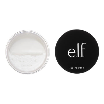 E.L.F. High Definition Powder, Loose Powder, Lightweight, Long-Lasting, Creates Soft Focus Effect, Masks Fine Lines & Imperfections, 0.28 Oz, Sheer