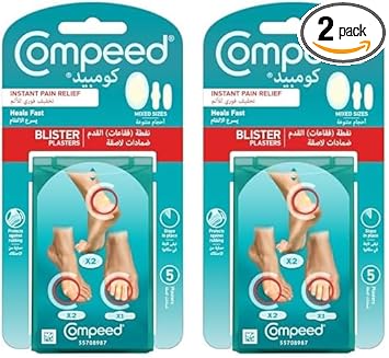 Compeed 5 Mixed Size Blister Plasters (Pack Of 2)
