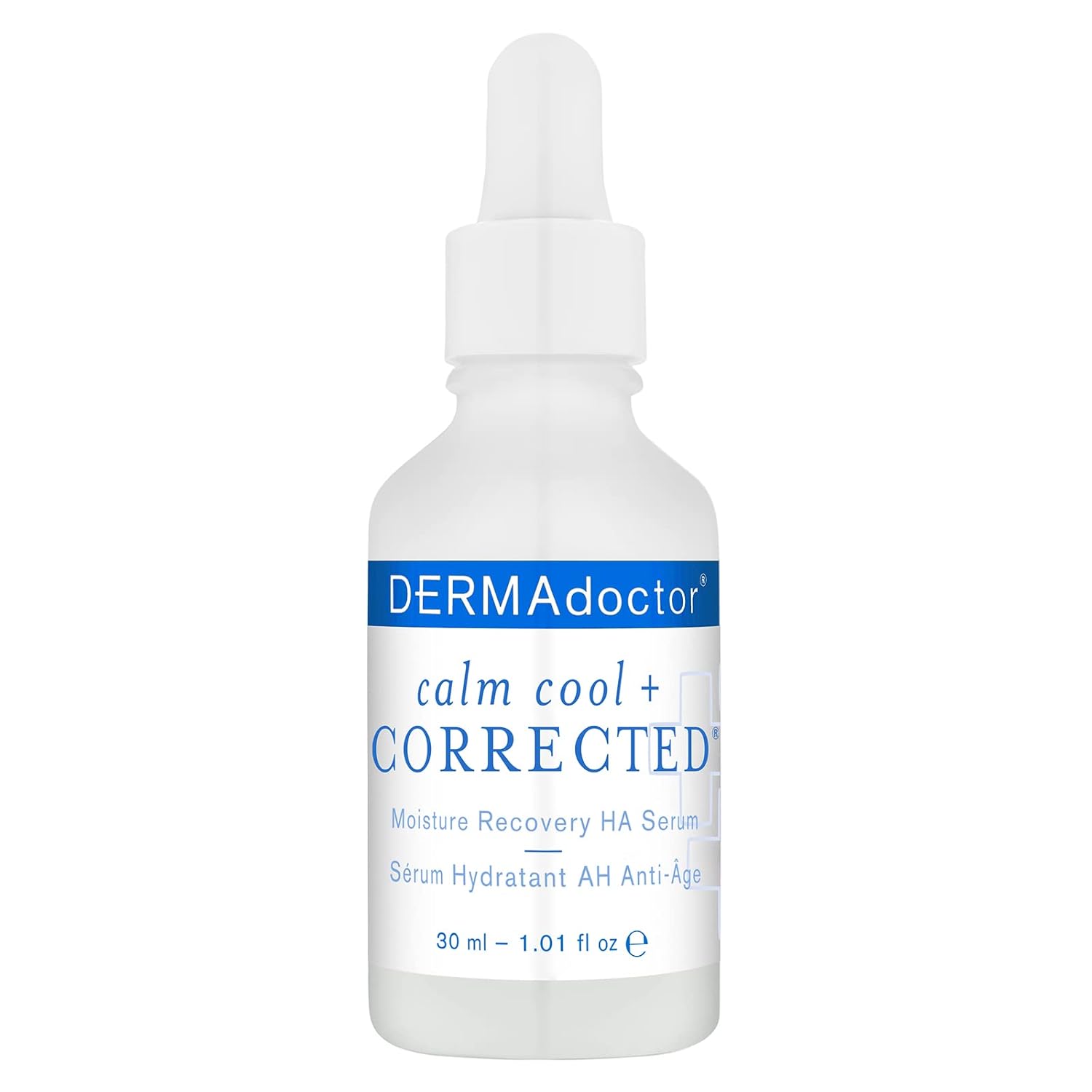 Dermadoctor Moisture Recovery Hyaluronic Acid Serum And Vitamin C For Dry, Irritated, Chapped, Red, Sensitive Or Eczema Prone Skin - 1 Oz