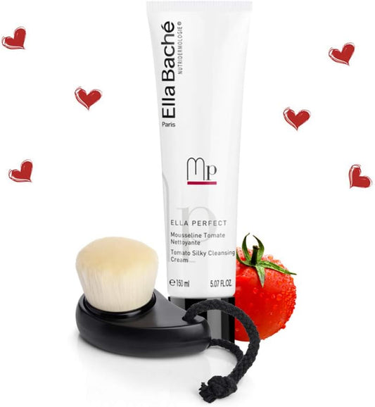 Tomato Silky Cleansing Cream | Enriched With White Acacia Micro-Proteins | All Skin Types | Gently Cleanse Your Skin With This Foamy Texture Cream For A Clean & Radiant Skin | Made In France | 150 Ml