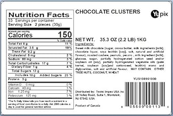 Yupik Milk Chocolate Clusters With Peanuts & Caramel, 2.2 Lb, Pack Of 1