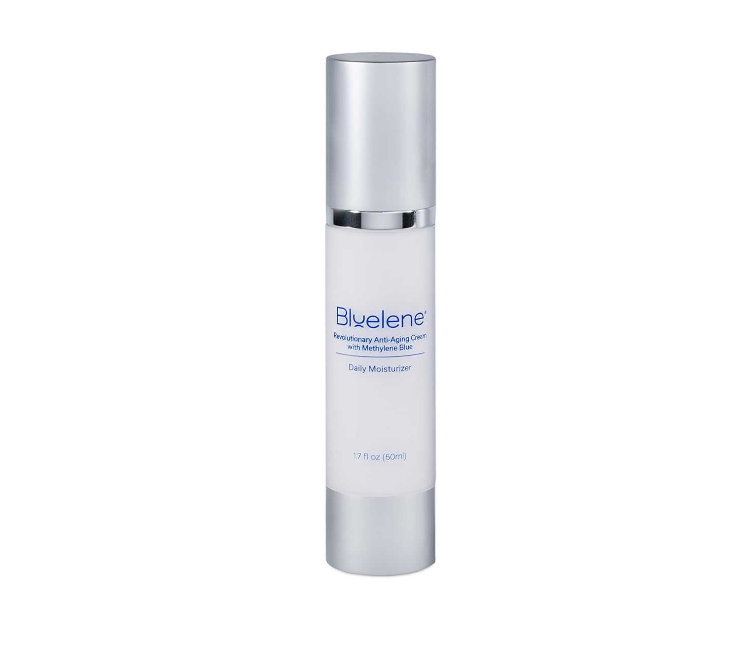 Bluelene Anti Aging Daily Moisturizer, Revolutionary Anti Wrinkle Face Cream With Methylene Blue (50Ml) (1.7 Fl Oz). Suitable For Sensitive Skin. : Beauty & Personal Care