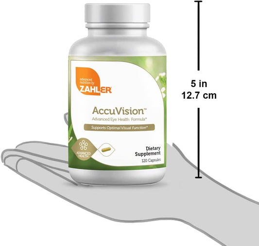 Zahler Accuvision, Advanced Eye Health Formula, 120 Capsules