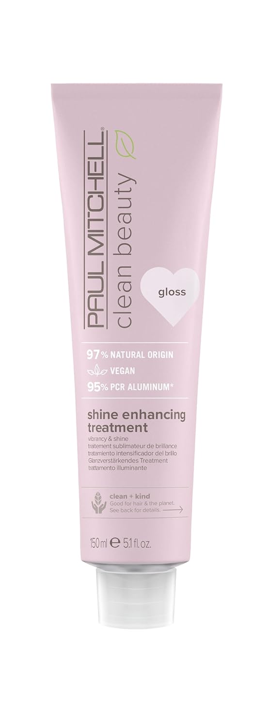 Paul Mitchell Clean Beauty Color-Depositing Treatment, For Refreshing + Protecting Color-Treated Hair, Gloss, 5.1 Fl. Oz