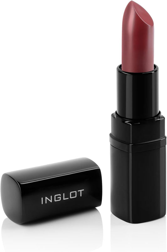 Inglot Classic Lipsticks Matte | Enriched With Vitamin E, Avocado And Macadamia Oil Formula Nourishes Lips | Protects Against Dryness | 4.5 G | 410