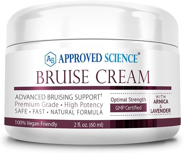 Approved Science Bruise Cream - Arnica And Lavender - Soothe And Fade Bruises - 2 Fl. Oz - Vegan