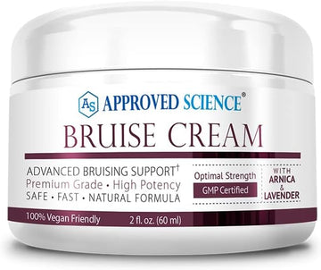 Approved Science Bruise Cream - Arnica And Lavender - Soothe And Fade Bruises - 2 Fl. Oz - Vegan