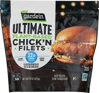 Gardein Ultimate Plant-Based Chick'n Filets, Vegan, Frozen, 15 oz