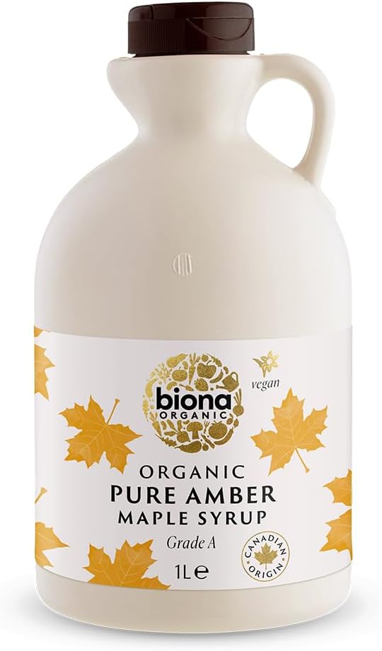 Biona Organic Maple Syrup 1L - Amber, Grade A - Pure Canadian