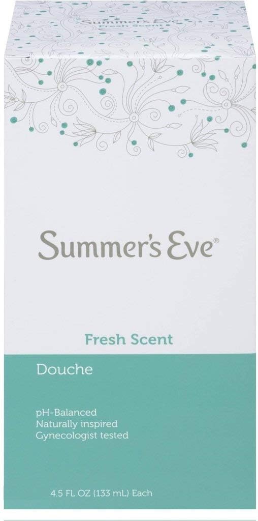 (Pack of 9 Bottles) Summer's Eve Fresh Scent Douche Vinegar & Water, Feminine Wash, 4.5oz Bottles. PH Balanced, Naturally Inspired, & Gynecologist Tested (Pack of 9 Bottles, 4.5oz Each Bottle) : Health & Household