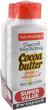 Fruit Of Earth Bogo Lotion Cocoa Butter With Aloe & Vitamin-E 11 Oz. (Twin Pack)