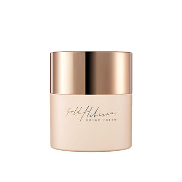 Gold Hibiscus Nourishing Grind Cream – In-Depth Hydration With Plant-Derived Collagen Face Cream, Skin Moisturizing Cream, Farm-To-Me Korean Skin Care, Vegan Cruelty-Free (1.58 Oz)