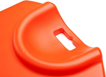 Dealmed Cpr Board - Rescue Lifesaver Board For First Aid, Lightweight Lifting, Stability, And Sturdy Support, Orange