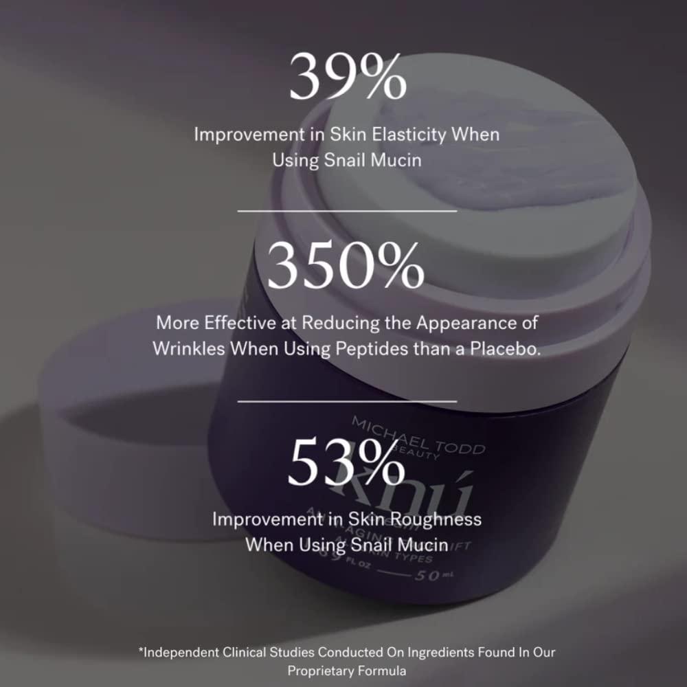 Michael Todd Beauty Knu Cream – Face Lifting, Brightening & Tightening Cream – For Moisturizing & Rejuvenating – With Bakuchiol, Peptides & Snail Secretion – For All Skin Types – 1.68 Fl Oz/50 Ml : Beauty & Personal Care