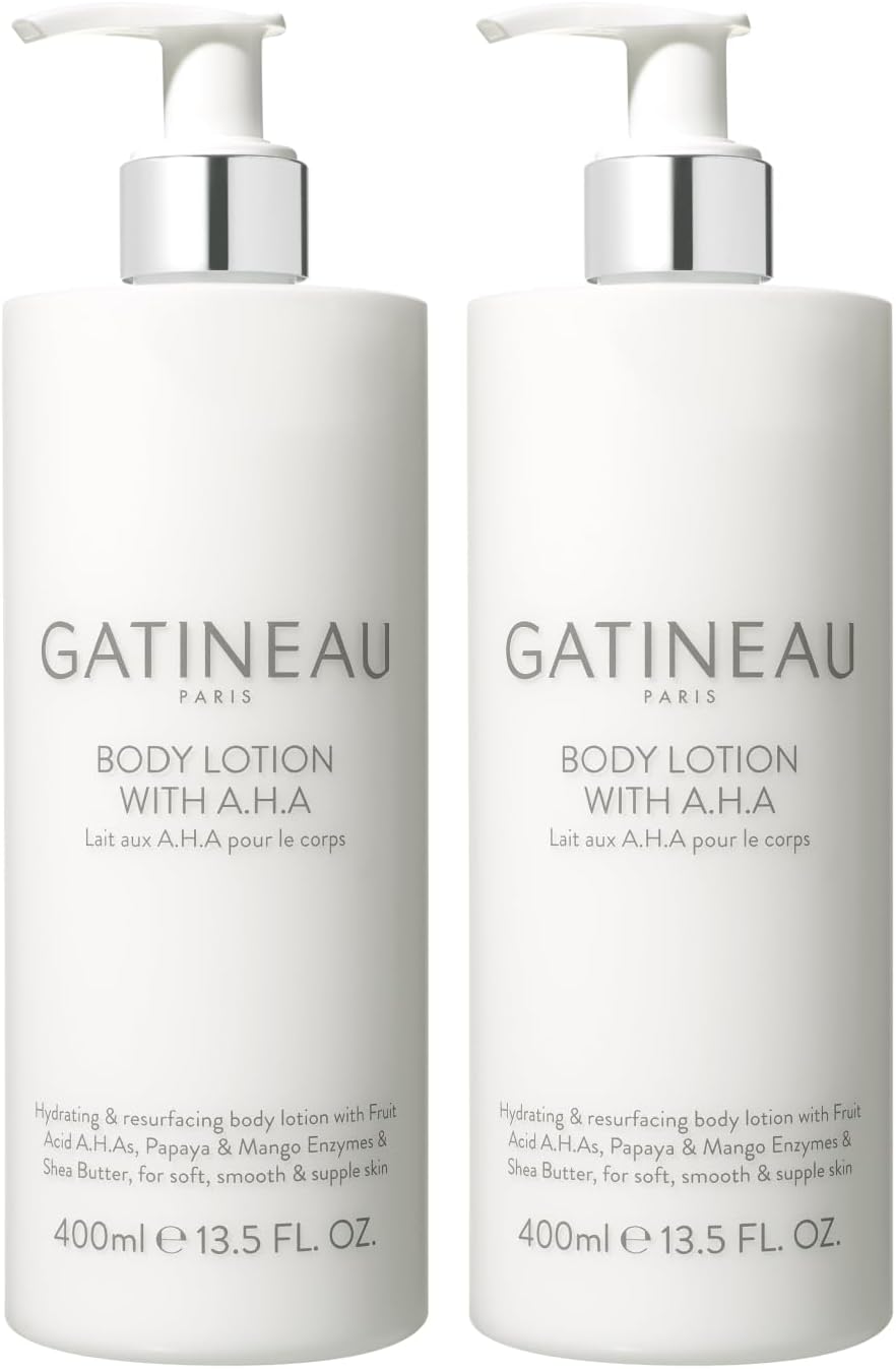Gatineau - Aha Body Lotion, Hydrating Moisturiser Cream For Dry Skin With Shea Butter (400Ml)