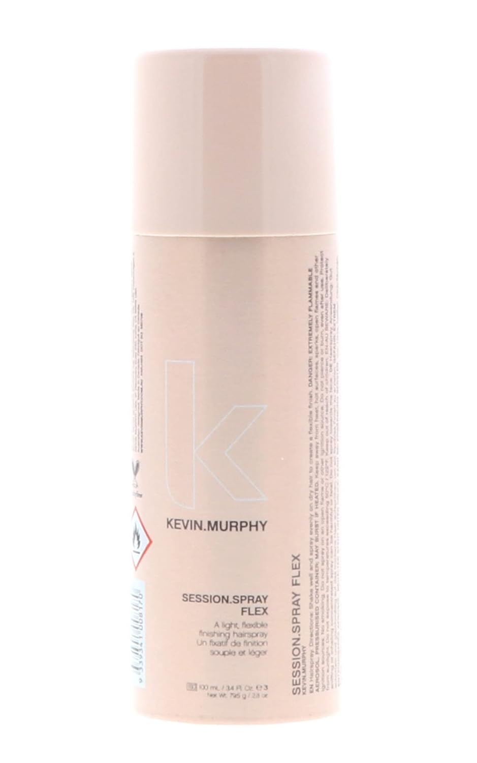 Kevin.Murphy Session.Spray Flex - Flexible Finishing Hair Spray - For All Hair Types - Lightweight Hold - Humidity Resistant Hair Care - 337 Ml / 11.4 Fl Oz