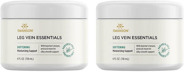 Swanson Leg Vein Essentials Cream 4 Fl Oz Cream 2 Pack